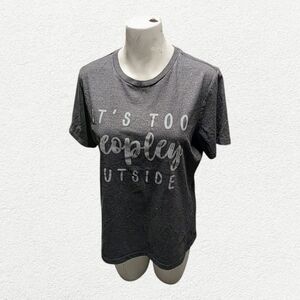 Women's"It's too peopley outside" Thread Tank Shirt